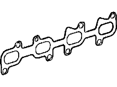 Jeep Exhaust Manifold Gasket - 68091839AA
