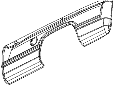 Dodge 4856380 PANEL Box Side