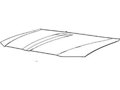 Mopar 68127958AA Hood