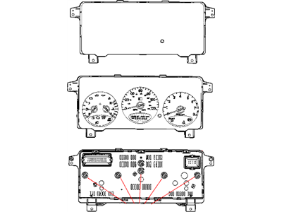 Chrysler Speedometer - 5107628AH