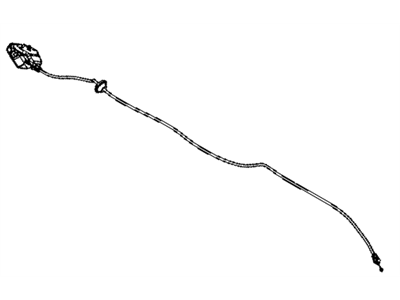 Mopar 5109272AA Release Hood Latch Cable