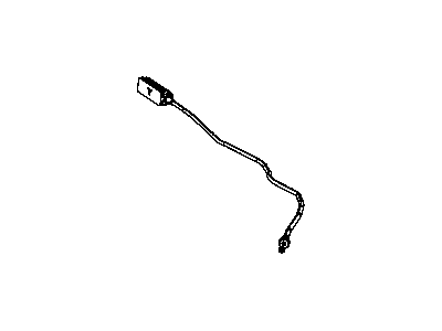 Ram 5109273AA CABLE Hood Release
