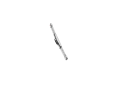 Mopar 68241704AA Wiper Blade, Front Passenger Side