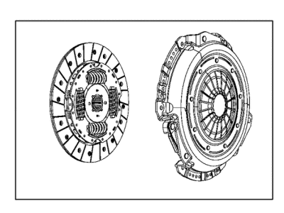 Jeep 68273845AD Pressure Plate