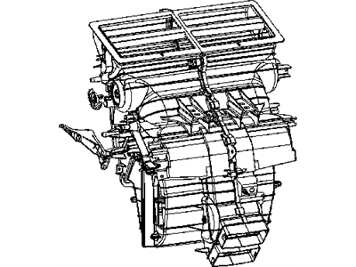 Jeep 68020233AA HOUSING Distribution