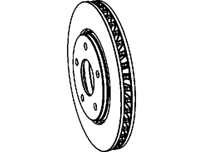 Ram 2AMV9783AA ROTOR Brake Front