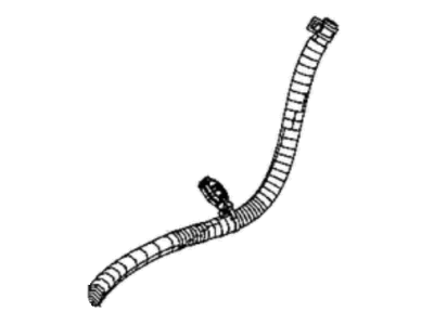Ram 68453714AA HOSE Power Steering Return Return Harness Includes Clamps, Tee And Large Mounting Clip
