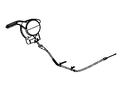 Dodge 4766419AA CLIP Cable Routing
