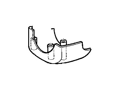 Dodge Caravan Steering Column Cover - WD98XDVAA