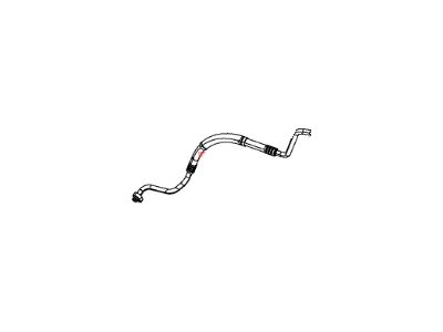 Ram 68140670AE LINE A/C Suction Includes: Gasket, O-Rings, Valve Core, Cap, Clips