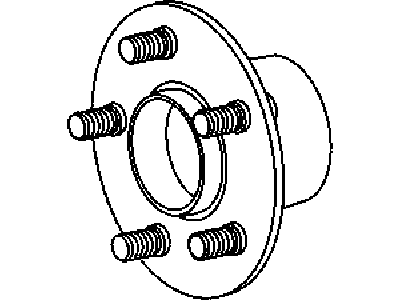 Mopar 5105770AF Hub And Bearing Brake