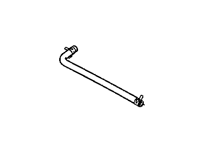 Dodge 5264931AB HOSE Coolant Bottle Inlet