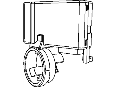 Jeep 68209969AA RECEIVER Control Module