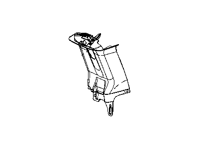 Ram 1DC10BD1AH MOLDING C Pillar