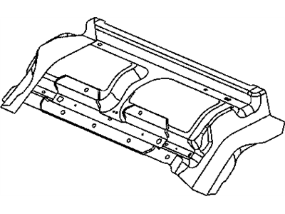 Jeep 55396792AE CROSSMEMBER Floor Pan