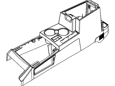 Dodge 55315182AA MAT Cup Holder