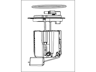 Jeep 68065575AA MODULE KIT Fuel Pump/Level Unit