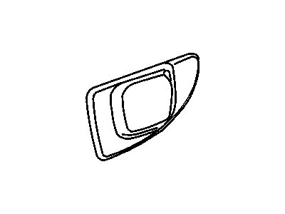 Dodge RT32BD1AC BEZEL Sliding Door Bumper