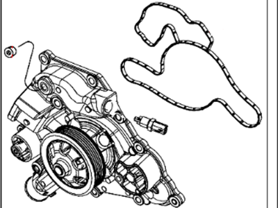 Mopar 5038677AC Pump Water