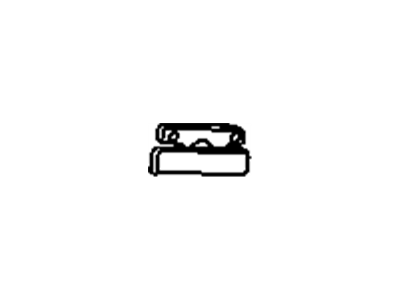 Dodge SC88ZJ3AA LATCH Glovebox