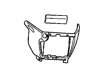 Dodge WR43ZJ3AA COVER Instrument Panel Brace