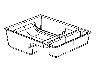 Chrysler 5108213AA MAT Floor Console