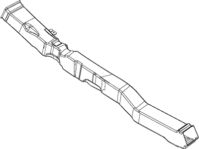 Mopar 4662071AB Duct Floor Console