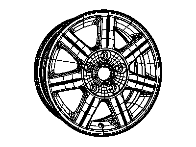 Ram C/V Spare Wheel - 1SP68DD5AA