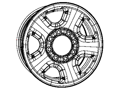 Ram 2500 Spare Wheel - 1VU98S4AAB