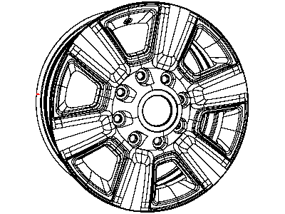 Ram 2500 Spare Wheel - 1VQ87HWLAA