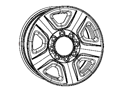 Ram 2500 Spare Wheel - 1UD26SZ0AB