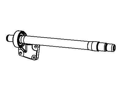 Mopar 4809916AC Intermediate Shaft, Front