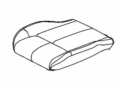 Dodge 5YE06JRRAA COVER Front Seat Cushion