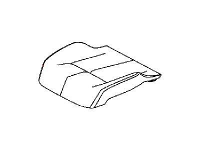 Jeep 5UZ28DK2AA COVER Front Seat Cushion