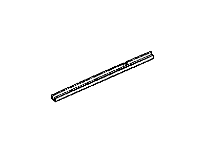 Chrysler 4894477AE WEATHERSTRIP Rear Door Belt Inner