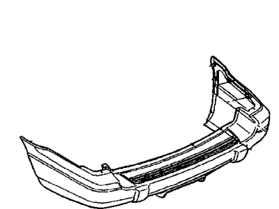 Jeep WC12VF7AA STEP PAD PACKAGE Rear Fascia