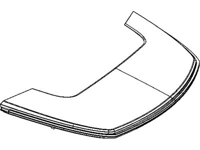 Chrysler 1JB76XDBAA PANEL Tonneau
