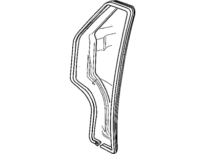 1999 Dodge Ram Wagon Door Seal - 55346791AF