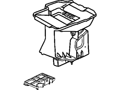 Dodge 5139727AA HOUSING A/C and Heater Lower