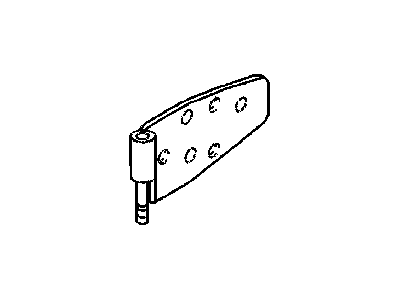 Jeep 55176367 HINGE Door Half
