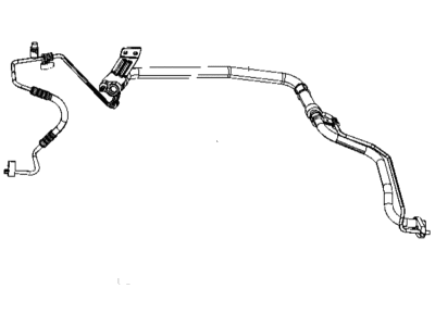 Ram 1500 A/C Hose - 68186683AD
