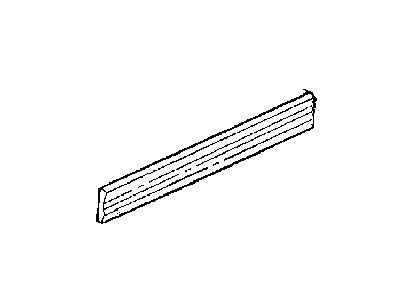 2001 Jeep Cherokee Door Moldings - 5EM56DX8AE