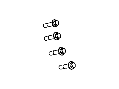 Dodge 6508246AA SCREW Hex Flange Head M10X1.25X40.00 Accessory Drive Bracket to Engine Block