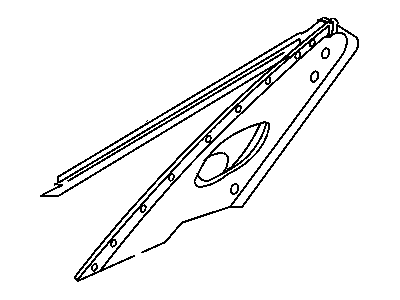 Dodge ME74MX3AD MOLDING B Pillar