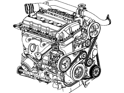 Dodge R8258727AA ENGINE Long Block