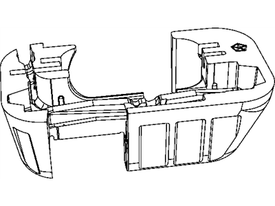 Dodge 4766477AA SUPPORT Load Floor
