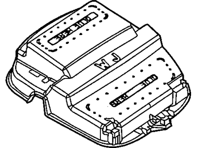 Jeep 5139449AA RETAINER Overhead Console