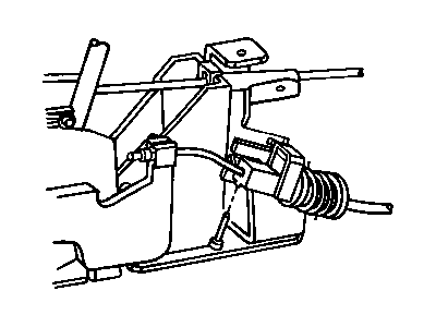 Mopar 4668538AG Cable Ignition Interlock