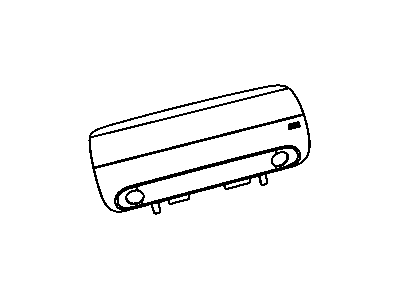 Jeep 5KF39ZJ8AF DOOR Passenger Air Bag