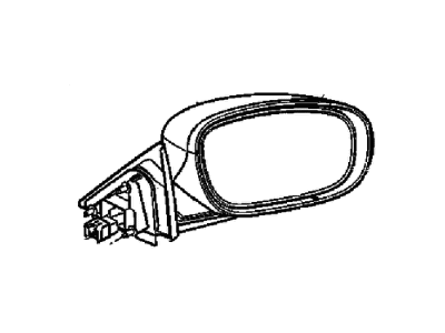 Dodge 1LD58KLBAG Mirror - Outside Rearview